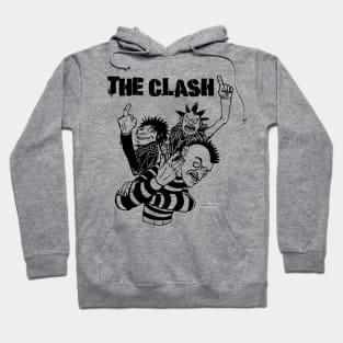 Punk Rock Man Of The Clash Hoodie